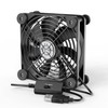 ELUTENG USB Fan, 4.7 inches (12 cm), Anti-Vibration Rubber Feet,