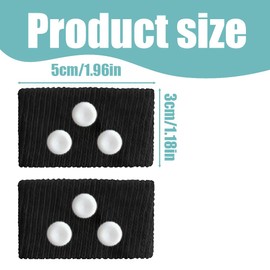 JAWUZ 2 Stück akupressur armband Armbänder zur Linderung von Bewegungskrankheiten akkupressurarmbänder Reise-Akupressur-Armbänder Übelkeit Linderung Meereskrankheit Reisen Autokrankheit