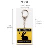 [SunAge] Rabbit in House Pictogram Funny Keychain Key Ring Acrylic