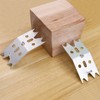 Wulankd 6 Pcs Slab Clamping Dogs for Woodworking Tools, Workbench