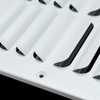 Fits 8x8 Duct Opening 2 Way Fixed Curved Blade Air