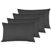 Kinfolk Textile Pillow Cases 4 Pack Egyptian Cotton 200 Thread