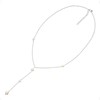 Agalea | Collar Corbatero de Plata Ley .925 con Perla