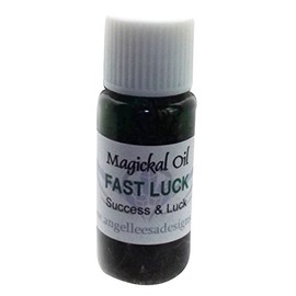 Angelleesa | Fast Luck Herbal Infused Magickal Incense Oil