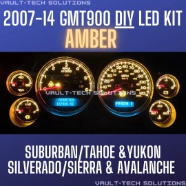 Vault-Tech Solutions LED CLUSTER UPGRADE KIT SILVERADO SIERRA TAHOE SUBURBAN AVALANCHE YUKON 07-2014 - Amber