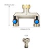 Water Distributor Brass Water Connection Distributor with 3/4 Inch to