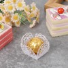50 PCS Chocolate Candy Cups, Paper Truffle Cups Flower Truffle