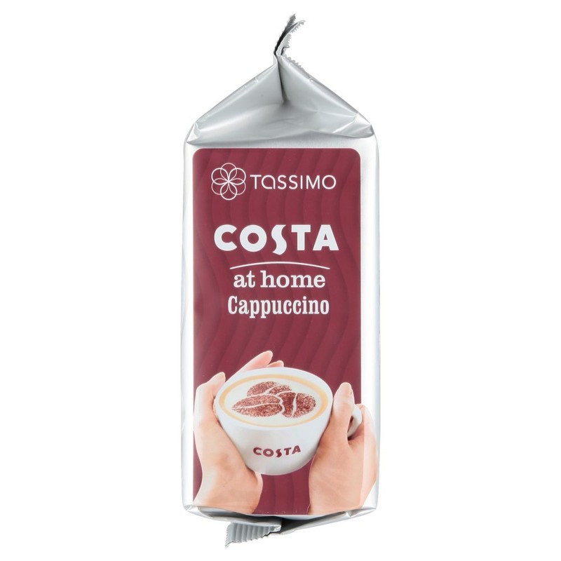 Tassimo Costa Cappuccino Coffee (16 pods, 8 servings)