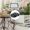 sourcing map 1Pcs Desk Grommet Black, Snap Bushing Grommet With