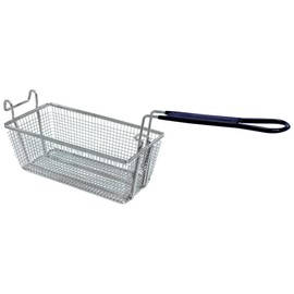 Bayou Classic 700-187 Fry Basket For 9-gal Stainless Bayou Fryer Features Cool Touch Handle Wire Mesh Basket Perfect For Frying Fish Shrimp Chicken Onion Rings Hushpuppies and Fries