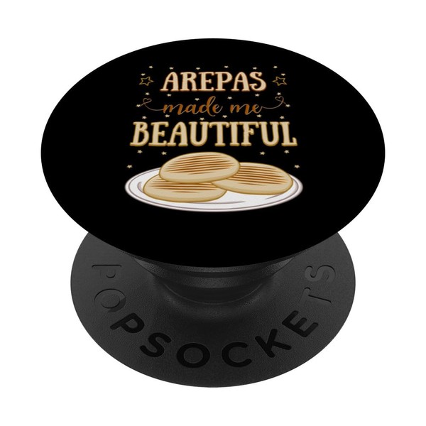Arepas Essen Lustige Rezept Kolumbianer Gerichte PopSockets mit austauschbarem PopGrip