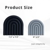 Just Simplicity - Premium Silicone Trivet Set, Freestanding Bendable Design,