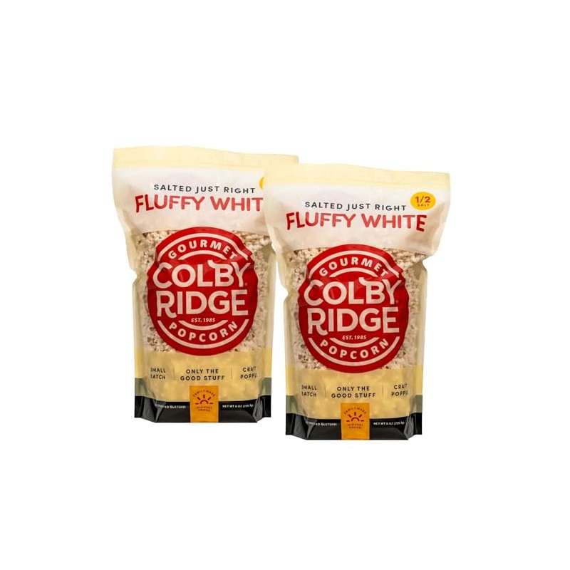Colby Ridge 4 Gallon 2-Pack Fluffy White Half Salt Gourmet