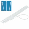 12pc 28" White Cable Ties Heavy Duty 165lb 9mm X