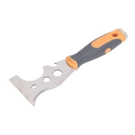 16 in 1 Multifunctional Putty Knife Paint Scrapers Taping Knife Hammer Head Soft Grip Handle Nut Wrench Screw Bits