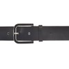 Vanzetti 35 mm Leather Belt W85 Black, black