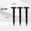 200x Grass Pegs Lawn Turf Weed Mat Plastic Pins Stakes