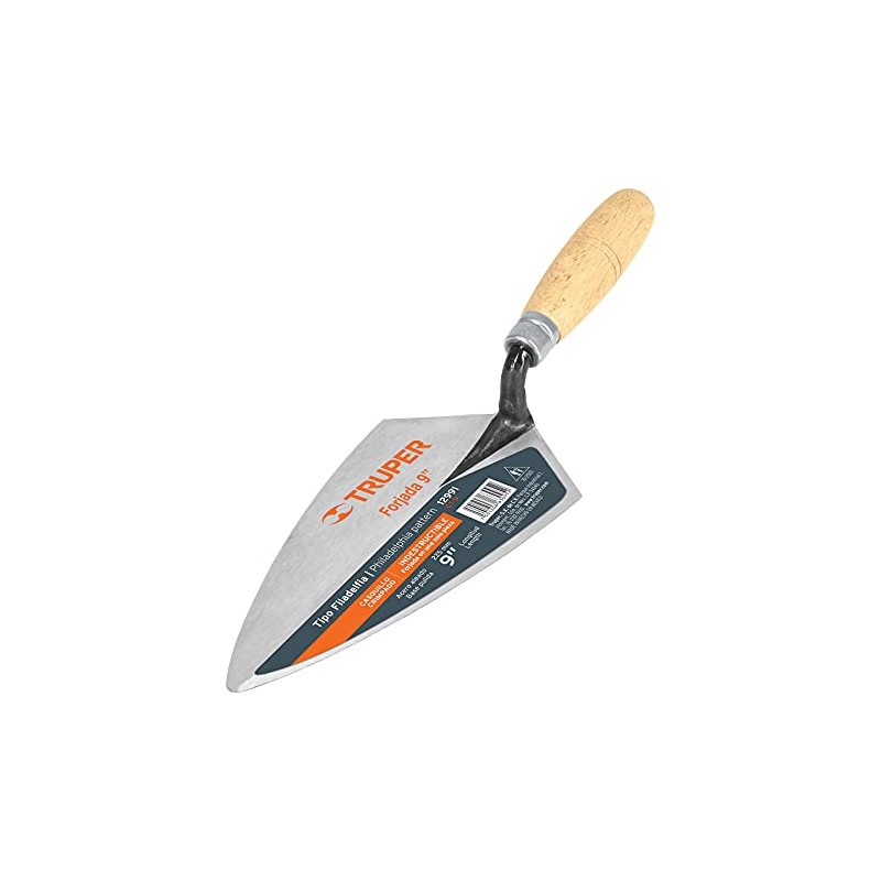 TRUPER CT-9 Philadelphia Pattern Brick Trowels 9" (23cm)