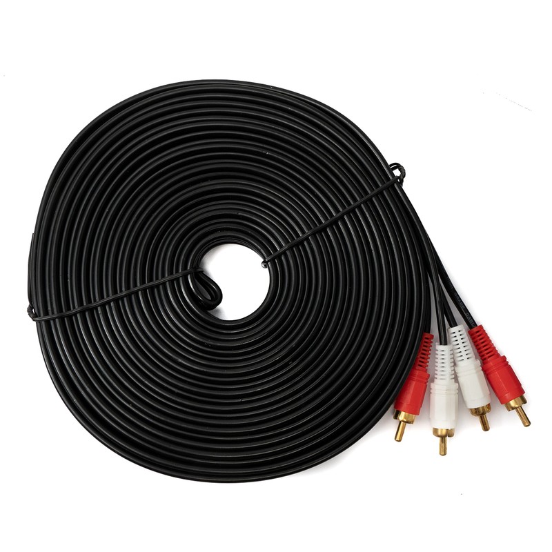 System-S RCA 2 RCA Cable 15 m Male to Male