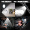 Magnetic Rechargeable Flashlight High Lumens, Super Bright LED Flash Light