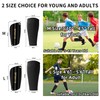 R2Depot Soccer Shin Guards, Shin Pads with Shin Guard Sleeves