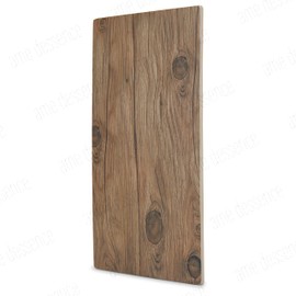 AME D'ESSENCE 14 3/4" x 8 1/4" Sequoia Faux Wood Melamine Serving Board for Meat, Cheese, Vegetables, Bread, and Charcuterie - Decorative Serving Board for Kitchen and Dining Room