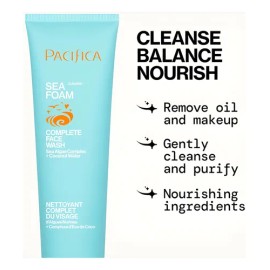 Pacifica Beauty Limpiador Facial Sea Foam Tipo De Piel Mixta Mixta