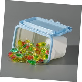 iplusmile 3Pcs Laundry Box Storage Container with Lids for Laundry Beads Stylish and Stackable Design for Organizing Your Laundry Room