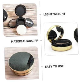 Baluue Pcs Cushion Foundation Box Small Powder Container Refillable Body Makeup Powder Case