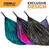Foxelli Camping Hammock - Lightweight Portable Hammock, Easy Setup with