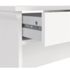 Tvilum Sonoma 2 Drawer Desk, White