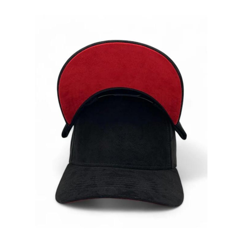 Gorra del Centenario 50 pesos Trucker Suede Hat, Red Underbill-