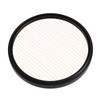 Gold Streak Digital Camera Lens Filter Antiscratch Optical Glass Aluminum