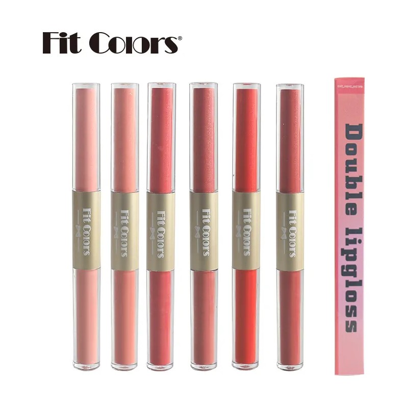 Brillo Labial Fit Colors Mate Y Perlado, No Transfiere