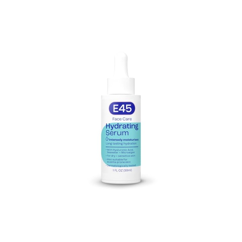 E45 Face Hydrating Serum - Instant 48-Hour Hyaluronic Acid Formula
