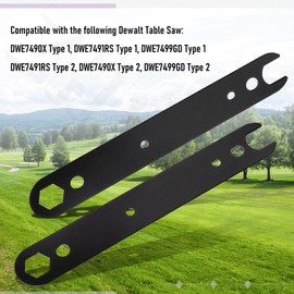 2 Pack Table Saw Wrench N506977 for Dewalt Table Saw DWE7485 DWE7491RS DWE7491RS DWE7499GD Type 1 & Type 2