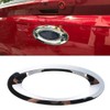 TOTMOX Rear Car Logo Emblem Badge Ring Cover Trim, Car