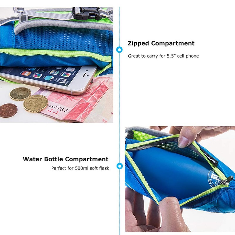 Aonijie Quick Grip Handheld Water Bottle for Running, Hand Strap