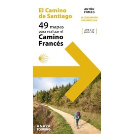 49 Mapas para realizar el Camino de Santiago. Camino Francés (desplegables) (Mapa Touring)