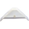 Berta (100 Pieces) 90 Degree Cabinet Triangle Bracket Plastic White