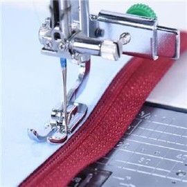 Janome Zipper Foot #200334002 for Memory Craft Embroidery High Shank Machines