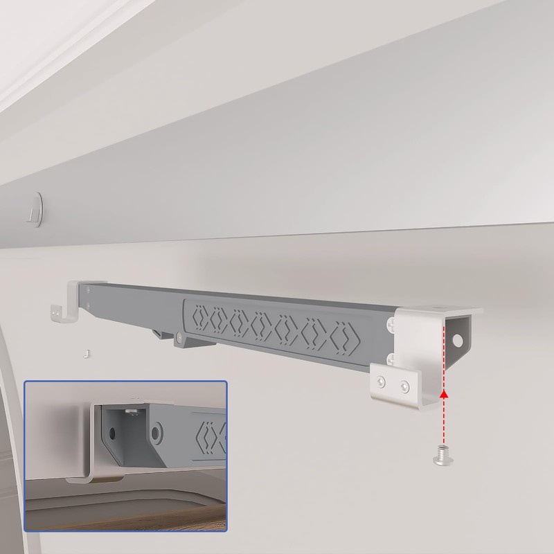 2PCS Barn Door Soft Close Mechanism, Upgraded Universal Weight Compatibility