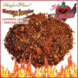Magic Plant Farms Trinidad Moruga Scorpion Flakes 8oz - Moruga Scorpion Peppers