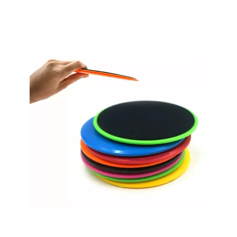 슬라이딩 원형 패드 2개입 판 용품 운동 동그란 Sliding Round