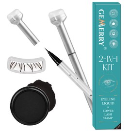GEMERRY Bottom Lashes Lower Lash Stamp Eyeliner Stamp,Black
