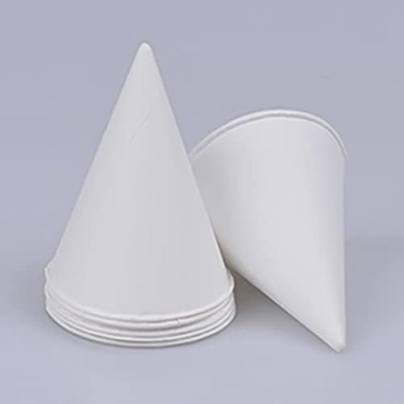 HOT BARGAINS, 200 X Paper Cone Cups Size 4oz (100ml)