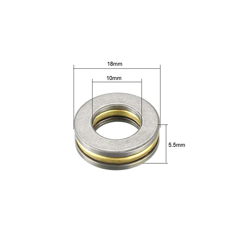 sourcing map F10-18M Thrust Ball Bearings 10mm x 18mm x