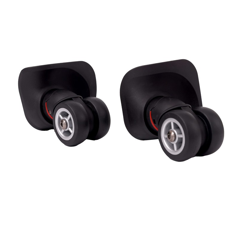 itdegno 2 x Universal Luggage Suitcase Replacement Wheel Wheel Axles