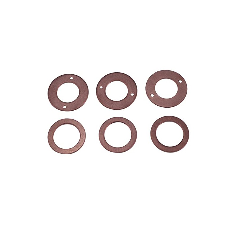 ZTUOAUMA Engine Injector Seal Kit for Kubota 3-Cylinder 6-Valve 70MM