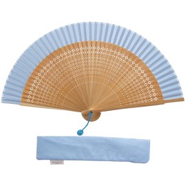 HOSEKKEN [Luxury Folding Fan Brand Combines Traditional Craftsmanship and Modern Sensibility] Women’s Four Seasons Fan (Black/Pink/Light/Red), Japanese Accessories, Solid, Durable, Stylish, Sensual,